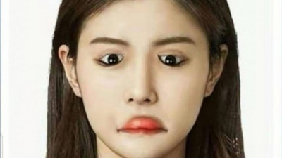 뒤집으면 예뻐지는 여자...