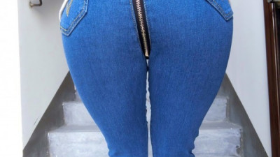 여자친구 청바지 어때요??