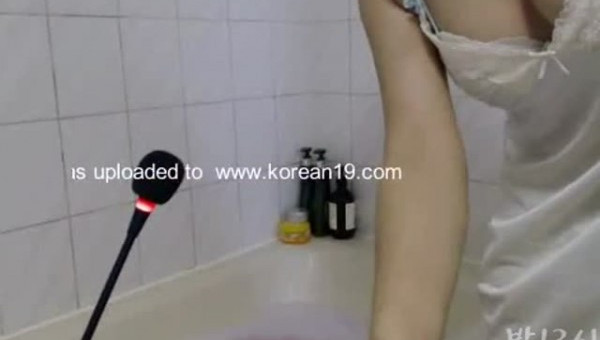 BJ벗방 목욕 거품을 잘 이용하네